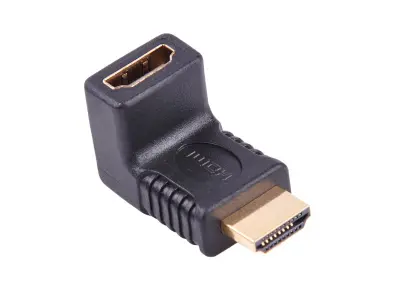Adapter HDMI-M na HDMI-Ž kotni 90° navzgor