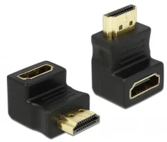 Adapter HDMI-M na HDMI-Ž kotni 90° navzdol