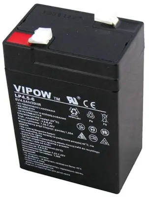 Gel baterija VIPOW 6V 4,5Ah