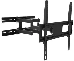 Univerzalni LED TV nosilec CABLETECH 26-55", 35kg, 400x400, črna barva