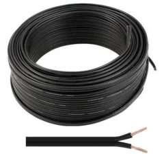 Kabel za avtozvočnike 100m 2x 0.13 mm2 črni