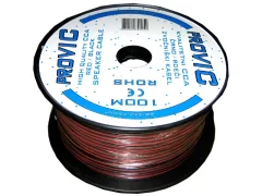 Kabel za avtozvočnike 100m 2x 1.00 mm2 rdeč-črn