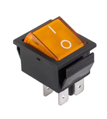 STIKALO 0-1 220V/15A ŠIROKO RUMENO