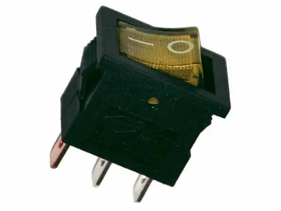STIKALO 0-1 220V/3A rumeno