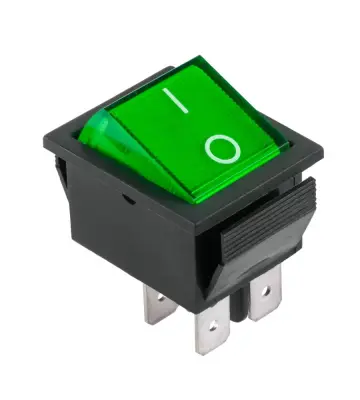 STIKALO 0-1 220V/15A ŠIROKO ZELENO