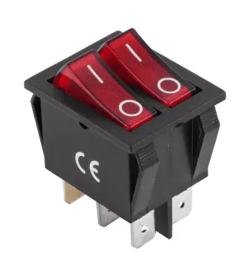 STIKALO 0-1 220V/15A RDEČE