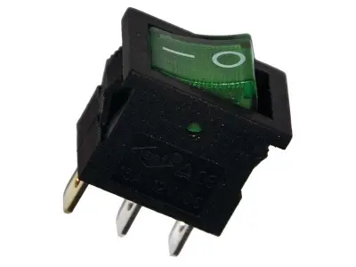 STIKALO 0-1 220V/3A zeleno
