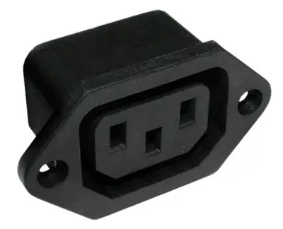Vtičnica montažna za v ohišjel 3- PIN 220V