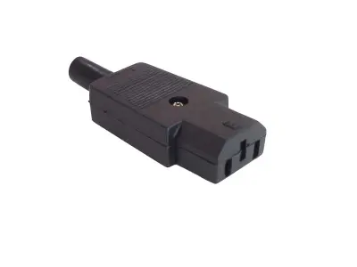 Vtikač za na kabel 3 PIN 250V/10A  IEC320-C13 ženski