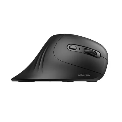 Brezžična navpična miška Dareu LM109 Magic Hand Bluetooth + 2.4G (črna)
