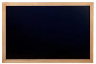 SECURIT Tabla z lesenim okvirjem + belo kredno pisalo