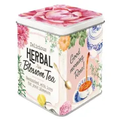 Retro škatlica za čaj Herbal Blossom Tea