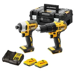 DEWALT NLS AKU 18V SET DCD777, DCF787 + 2x 2.0Ah TSTAK vijačnik in vrtalnik