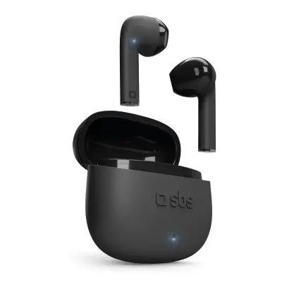SBS One Colour brezžične črne slušalke