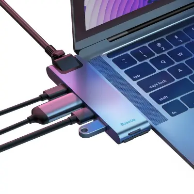 Hub Adapter 7v1 Baseus za MacBook