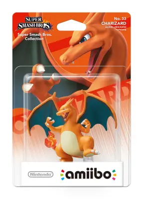 AMIIBO CHARIZARD NO.33 (SUPER SMASH) figura