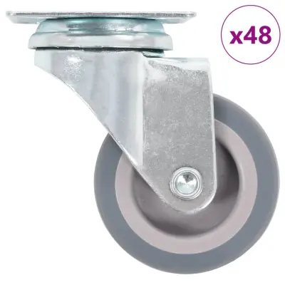 vidaXL Gibljiva kolesa 48 kosov 50 mm