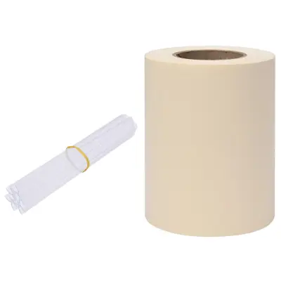 vidaXL Vrtno platno PVC 70x0,19 m krem
