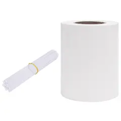 vidaXL Vrtno platno PVC 35x0,19 m belo