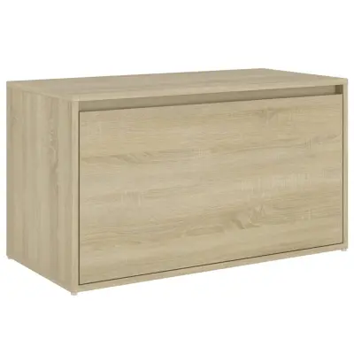 vidaXL Klop za hodnik 80x40x45 cm sonoma hrast iverna plošča