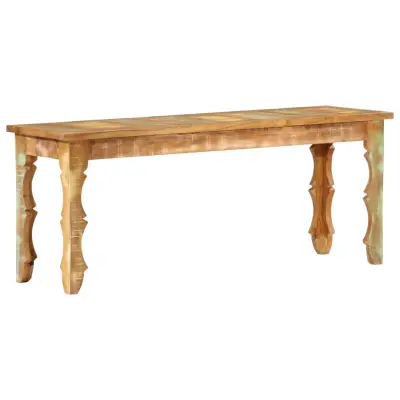 vidaXL Klop 110x35x45 cm trden predelan les