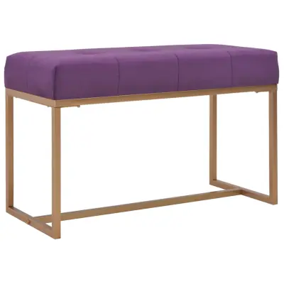 vidaXL Klop 80 cm vijoličen žamet