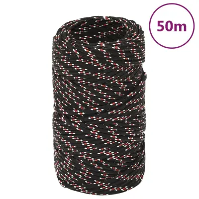 vidaXL Vrv za čoln bela 2 mm 50 m polipropilen