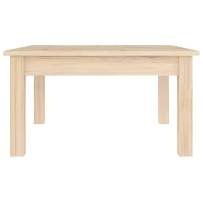 vidaXL Klubska mizica 55x55x30 cm trdna borovina