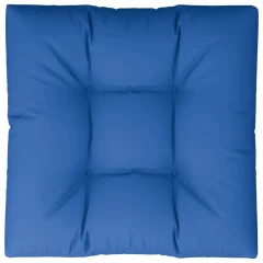 vidaXL Blazina za kavč iz palet kraljevsko modra 80x80x12 cm