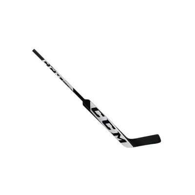Kompozitna palica za vratarja CCM Extreme Flex E5.5 Junior, belo-črna, 21G, leva stran