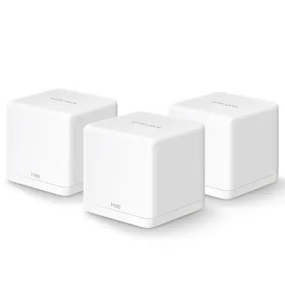 MERCUSYS Haloh30G AC1300 Whole Home Mesh Wi-Fi System Pack 3 usmerjevalnik