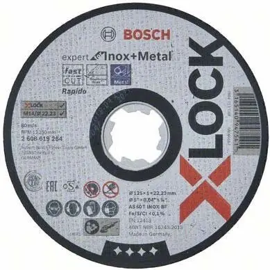 Bosch Power Tools X-Lock Trennscheibe 2608619264