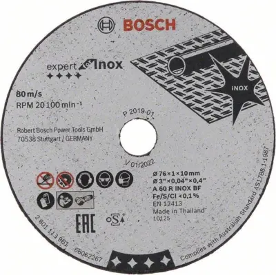 Bosch Power Tools Trennscheibe 2608601520 2608601520: Bosch električno orodje za rezanje ploščica 2608601520.