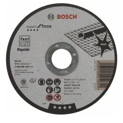 Bosch Power Tools Trennscheibe 1 mm 2608600549 2608600549: Bosch orodje za rezanje ploščica 1 mm 2608600549.
