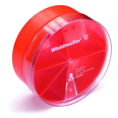 Weidmüller škatla za končne tulce s 5 ločilnimi stenami, model H-LEERBOX#9025680000.