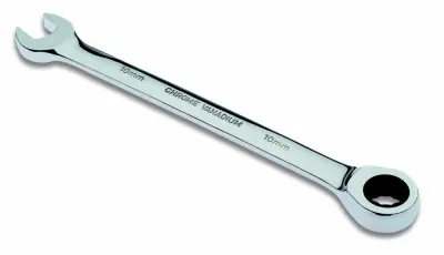 Cimco Knarren-Ring-Gabelschlüss. SW=10mm 112510: Cimco ključ z ragljo in obročem, SW=10mm 112510.