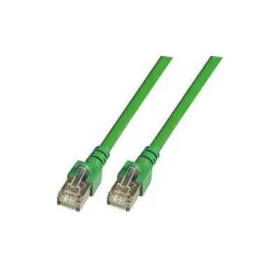 EFB-Elektronik Patchkabel Cat.5e 2xRJ45 s SF/UTP EC5000, 5m, zelena, SF/UTP