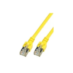 EFB-Elektronik patch kabel Cat.5e 2xRJ45 s SF/UTP EC5000, 5m, rumena, SF/UTP