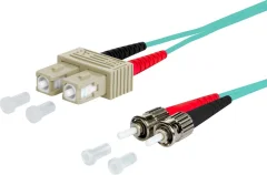 Metz Connect dupleks kabel SC/ST 50,0 OM3, 1m, 151J1EOAO10E