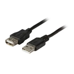 EFB-Elektronik USB 2.0 podaljšek, 5,0m, zelen, tip A na tip A, St/Bu, K5248.5V2