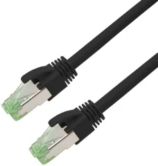 Highpatch Patchkabel Outdoor Cat6A, črno, 10,0m, N600-SWT138-10