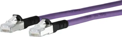 Metz Connect Patchkabel S/FTP, vijolično, 3,0m, Cat.6A, 1308453002-E