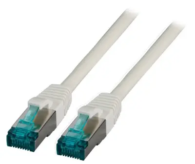 EFB-Elektronik Patchkabel Cat.6A S/FTP RJ45 EC6000A, 15m, zeleno