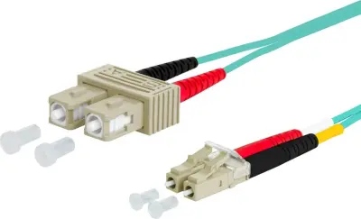 Metz Connect dupleks kabel LC/SC 50,0 OM3 2m, 151J1EOJO20E