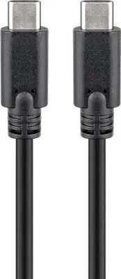 Wentronic USB-C-USB-C kabel, 1m, 3.1, 38873