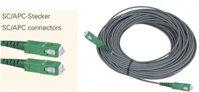 Televes zaslonjeno fiberglaskabel, 100m, 2xSt, SC/APC, OSM100SCAPC