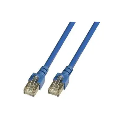 EFB-Elektronik Patchkabel Cat.5e 2xRJ45 s SF/UTP EC5000, 2m, modra, SF/UTP