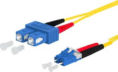 Metz Connect dupleks kabel LC/SC E9 OS2 1m, 151P1EOJO10E