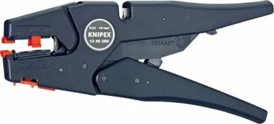 Knipex-Werk Abisolierzange selbsteinstell.200mm 12 40 200 SB: Knipex-Werk samodejno nastavljive klešče za odstranjevanje izolacije, 200mm 12 40 200 SB