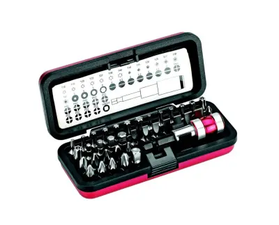 Cimco Steckschlüssel-Bit-Box 37-tlg. 113158: Cimco škatla s steckschlüssel biti, 37 kosov 113158.